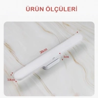 HIGHTEK SEZAR ŞARJLI LED APLİK 30CM HT0762