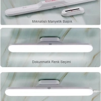 HIGHTEK SEZAR ŞARJLI LED APLİK 30CM HT0762