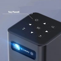 İ-Dragon DR-1000 Siyah Çantalı Projeksiyon