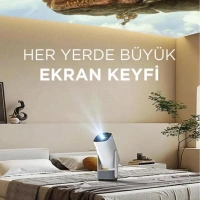 İ-Dragon DR-400 Şarjlı Projeksiyon Beyaz