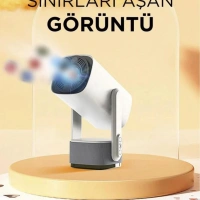 İ-Dragon DR-400 Şarjlı Projeksiyon Beyaz