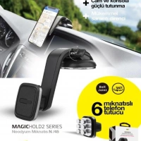 İBERRY MAGIC HOLD 2 360 DERECE MIKNATISLI ARAÇ TUTUCU