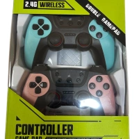 iDragon Cm-029D 2.4 Ghz Çift Oyun Kolu Mavi-Pembe