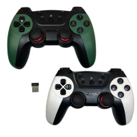 iDragon Cm-029D 2.4 Ghz Çift Oyun Kolu Yeşil-Beyaz