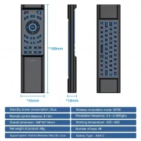 iDragon M3 Air Mouse ve Klavyeli Kumanda 2.4G/BT Switch