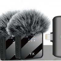 Kablosuz Yaka Mikrofonu Çiftli F15-2