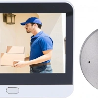 Kayıt Yapabilen Kapı Dürbünü Kamarası 300Pa-Tuya