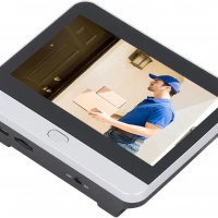 Kayıt Yapabilen Kapı Dürbünü Kamarası 300Pa-Tuya