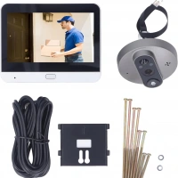 Kayıt Yapabilen Kapı Dürbünü Kamarası 300Pa-Tuya