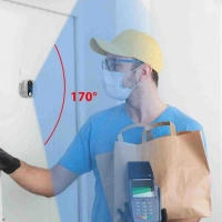 Kayıt Yapabilen Kapı Dürbünü Kamarası KM-19 W1