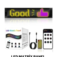 Led Matrix Panel Led-01 16X64 Led 90*370 MM