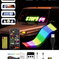 Led Matrix Panel Led-02 20X64 Led 100*330 MM