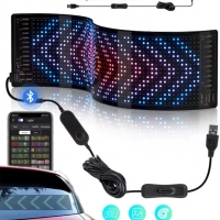 Led Matrix Panel Led-02 20X64 Led 100*330 MM