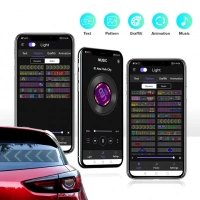 Led Matrix Panel Led-02 20X64 Led 100*330 MM