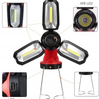 Ledli Şarjlı Gece Lambası Mx-8801 Kırmızı