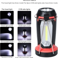 Ledli Şarjlı Gece Lambası Mx-8801 Kırmızı