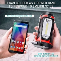 Ledli Şarjlı Gece Lambası Mx-8801 Kırmızı