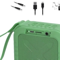 MİKADO HANDY WATERPROOF BLUETOOTH HOPARLÖR YEŞİL