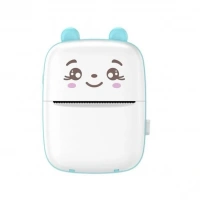 Mini Printer Pr-01 Termal Fotoğraf Yazıcısı Mavi