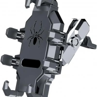 Motosiklet Ayna Yaylı Telefon Tutucu H08