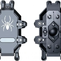 Motosiklet Ayna Yaylı Telefon Tutucu H08