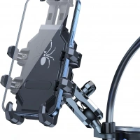 Motosiklet Ayna Yaylı Telefon Tutucu H08