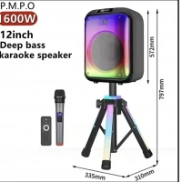 NDR-102A 1600W KARAOKE SES BOMBASI