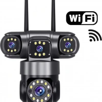 O-Kam 6030 Üç Kameralı Wifi Kamera 12V Adaptörlü