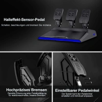 Ps5 e Kadar Uyumlu Direksiyon Set Oyun Konsolu Pxn-V99