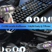 Şarjlı Araç Süpürgesi Ve Üfleme Çantalı Cs59 Plus Max