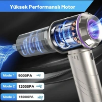 Şarjlı Araç Süpürgesi Ve Üfleme Çantalı Cs59 Plus Max