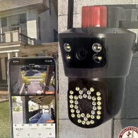 Şitay Sty-wbp346 6Mp Çift Kameralı Wi-Fi Güvenlik Kamerası Siyah