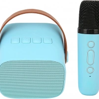 SP-01 MAVİ KARAOKE MİKROFON