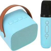 SP-01 MAVİ KARAOKE MİKROFON