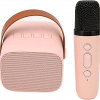 SP-01 PEMBE KARAOKE MİKROFON