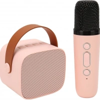 SP-01 PEMBE KARAOKE MİKROFON