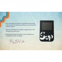 Sup Oyun Konsolu 400 Oyun Mavi