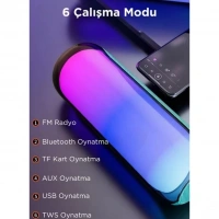 T&G Bluetooth Hoparlör TG-384 Mini Siyah