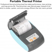 Taşınabilir Termal Yazıcı PT-210 Mavi