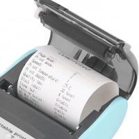 Taşınabilir Termal Yazıcı PT-210 Mavi