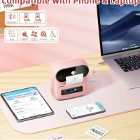 Taşınabilir Termal Yazıcı PT-260 Pembe