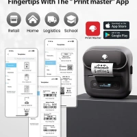 Taşınabilir Termal Yazıcı PT-260 Siyah