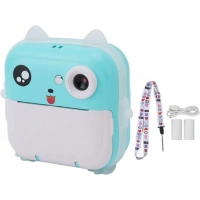 Termal Baskılı Fotoğraf Makinesi Q5 Mavi