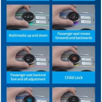 Tesla Model Y Akıllı Lcd Kontrol İstasyonu AS2069-3Y