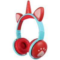 Unıcorn Style Kedi Kulaklık Ke-13 Kırmızı