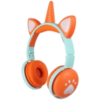Unıcorn Style Kedi Kulaklık Ke-13 Turuncu