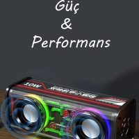 V8 BLUETOOTH HOPARLÖR BEYAZ