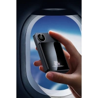 YK DESIGN 5000 MAH KABLOLU-22.5W MAGSAFE-15W POWERBANK YK-915 SİYAH