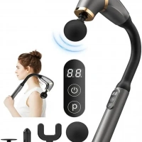 ZC-2025 Fascial Gun Masaj Aleti Gri