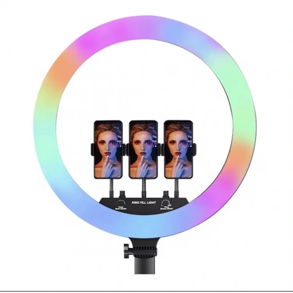 18 Rgb 45Cm 2 Metre Ayaklı Selfie Işığı Tripod